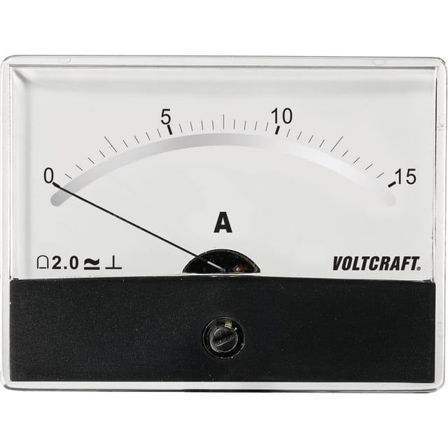 Voltcraft - AM-86X65/15A/DC AM-86X65/15A/DC Einbau-Messgerät AM-86X65/15A/DC Drehspule