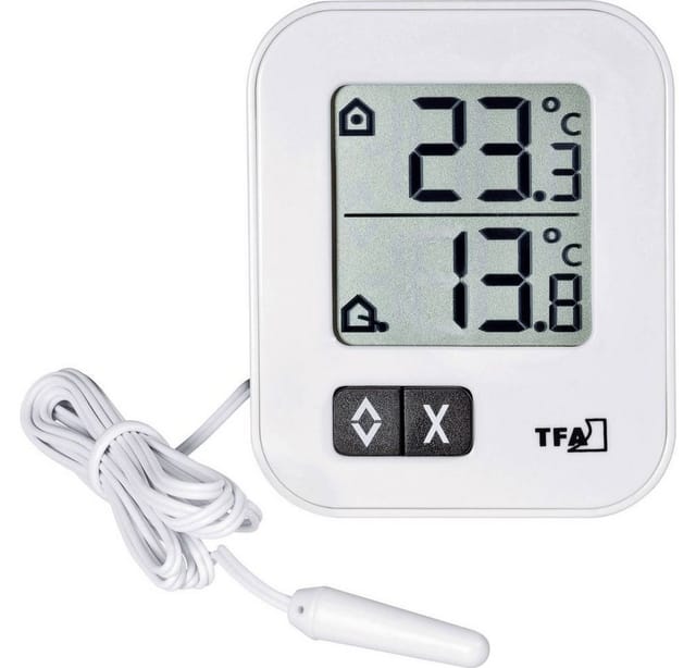 30.1043.02 Thermometer Weiß 30.1043.02 - Tfa Dostmann