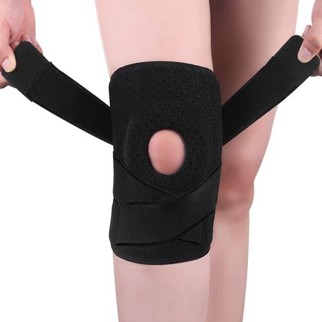 Unisex-knieorthese Mit Seitlichen Stabilisatoren