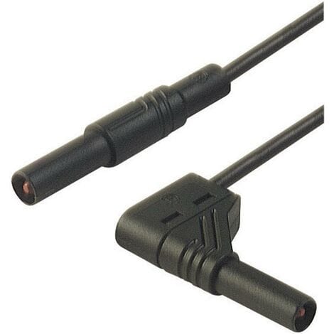 Mls wg 200/1 sw Sicherheits-Messleitung Lamellenstecker 4 mm Lamellenstecker 4 mm 2.0 - Sks Hirschmann