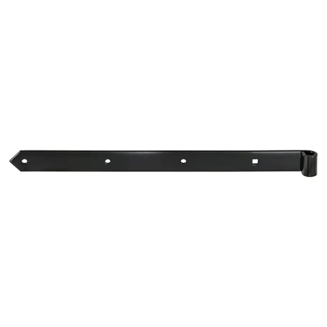 Vormann Ladenband für Torbeschlag Stahl 40 x 3 cm schwarz