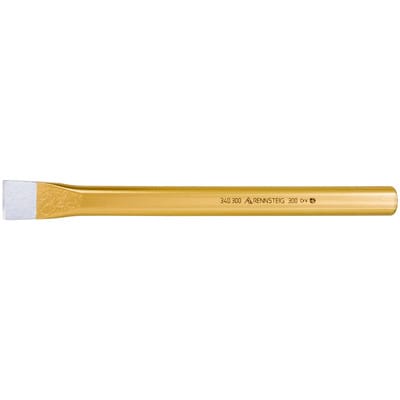 Rennsteig - Flachmeißel flachoval din 7255 Schneidenbreite 32 mm Länge 500 mm