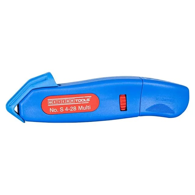 Weicon Tools - 10030001 s 4-28 Multi Abisoliermesser Geeignet für Rundkabel 4 bis 28 mm 0.5 bis 6 mm²