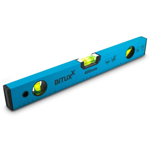 Bituxx - Wasserwaage magnetisch Magnetwasserwaage Wasserwage Richtwaage Messwaage Bauwaage 3 Libellen Aluminium 40cm