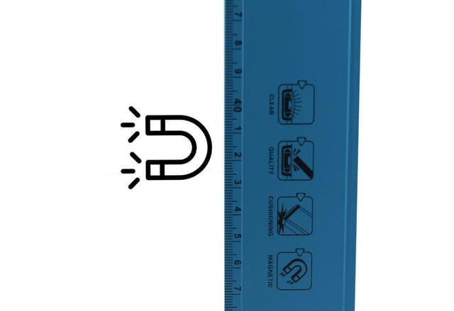 Bituxx - Wasserwaage magnetisch Magnetwasserwaage Wasserwage Richtwaage Messwaage Bauwaage 3 Libellen Aluminium 100cm