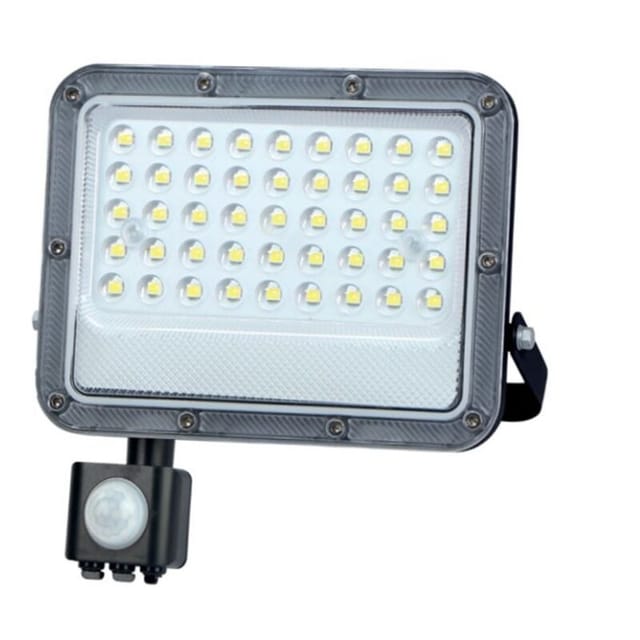 GSC - Belinta LED-Aluminiumprojektor mit Sensor 50 w 4000 k IP65 Schwarz