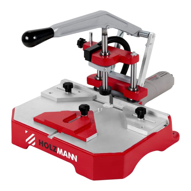 Holzmann - Keilnutfräsmaschine 600W 230V Schwalbenschwanz Verbindung KNF1230V