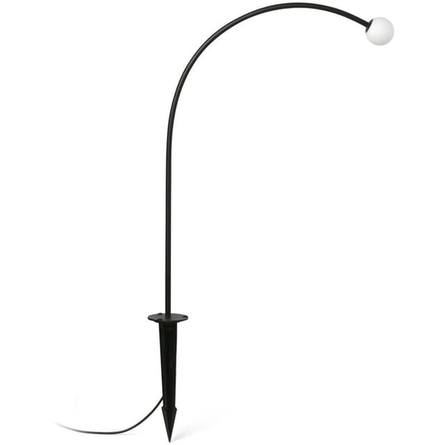 Faro Barcelona - cuca 650 Schwarzer Gartenpfahl 75565