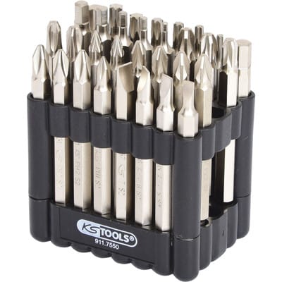 1/4' Bit-Satz, 75mm, 32-tlg