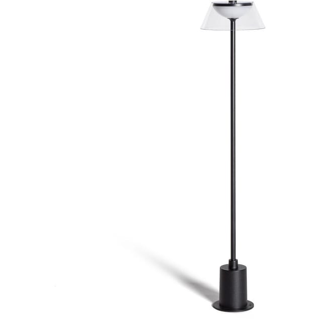 LED-BodenStehlampe Außen 6.5W Aufbau 60cm Dipdey Schwarz