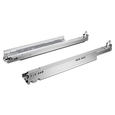 Actro 5D Silent System - Vollauszug mit Dämpfung - Schubladenauszug 700mm bis 70kg, Stahl verzinkt - 1 Paar - Hettich