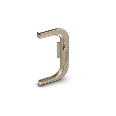 Griffmulde-Innenecke, 90°, Canis c, 9210136, Aluminium edelstahloptik - Hettich