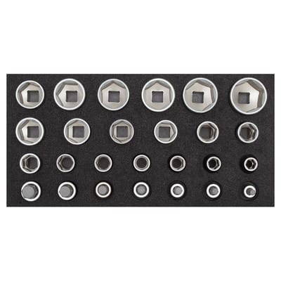 R22150009 Steckschlüssel-Satz 1/2' 2/6 CT-Modul 26-teilig