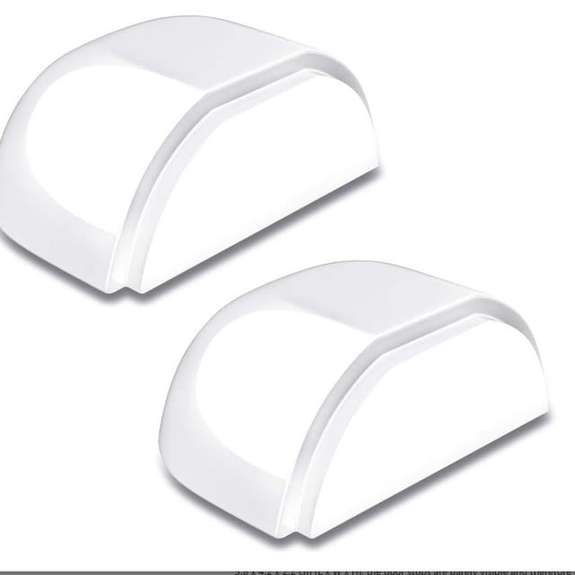 Shining House - Türstopper, [4er-Set] Transparente Türstopper und Stopper, selbstklebender Türstopper für Boden und Parkett, Türstopper zum Schutz