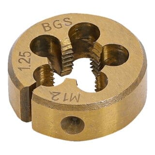 Gewindeschneideisen M12 x 1,25 x 30 mm