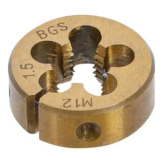Gewindeschneideisen M12 x 1,5 x 30 mm