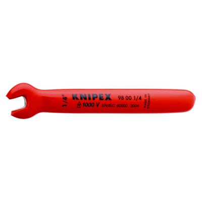 1x Einmaulschlüssel 1/4 Zoll - 98001/4" - Knipex