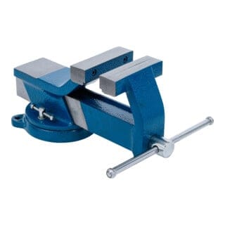 Stahl-Schraubstock geschmiedet 100 mm Spannbacken