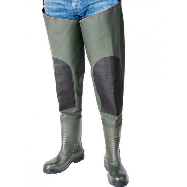 Sicherheits-Overknee-Stiefel singer Schweres pvc S5 src - Höhe 90 cm - Stahlkappe - Größe 43 - come
