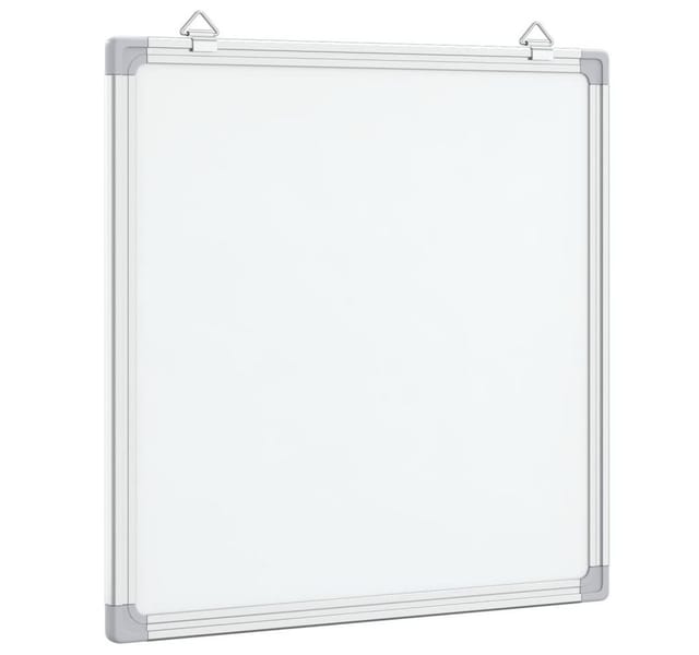 Magnetisches Whiteboard 60x60x1,7 cm Aluminium Vidaxl