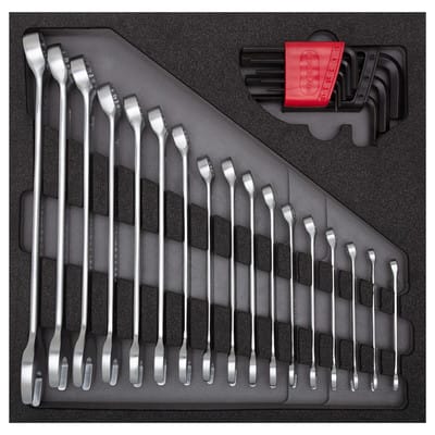 R22250000 Ringmaulschlüssel-Satz 4/6 CT-Modul 26-teilig