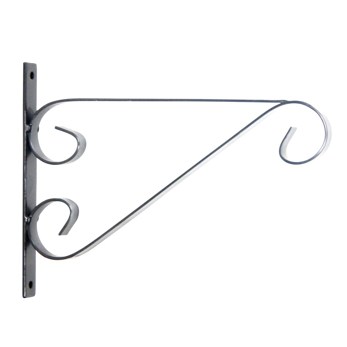 Esschert Design Hanging Basket Haken Flacheisen Elegant Größe M