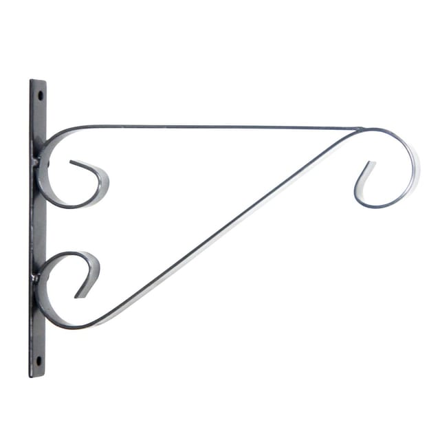 Esschert Design Hanging Basket Haken Flacheisen Elegant Größe M