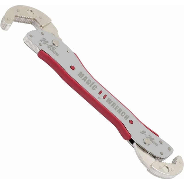 Clea Universal-Multifunktions-Magic-Schraubenschlüssel, verstellbar, automatische Ratsche, 9 bis 45 mm - Ahlsen