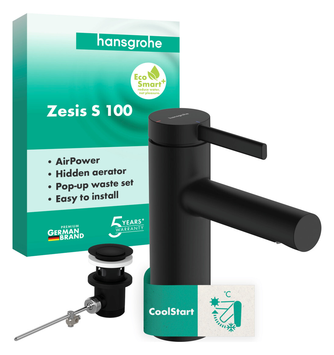Hansgrohe 74725670 Wtm 100 Zesis S Coolstart