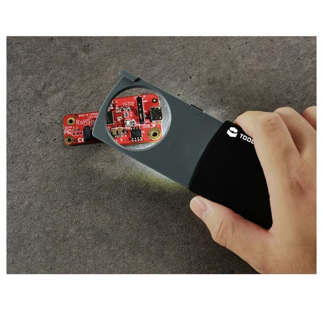 TO-8997039 Handlupe mit LED-Beleuchtung Vergrößerungsfaktor: 2.5 x - Toolcraft