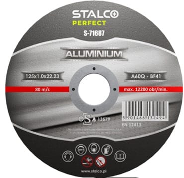 Stalco Flachscheibe Für Aluminium 125x1,0 Perfekt
