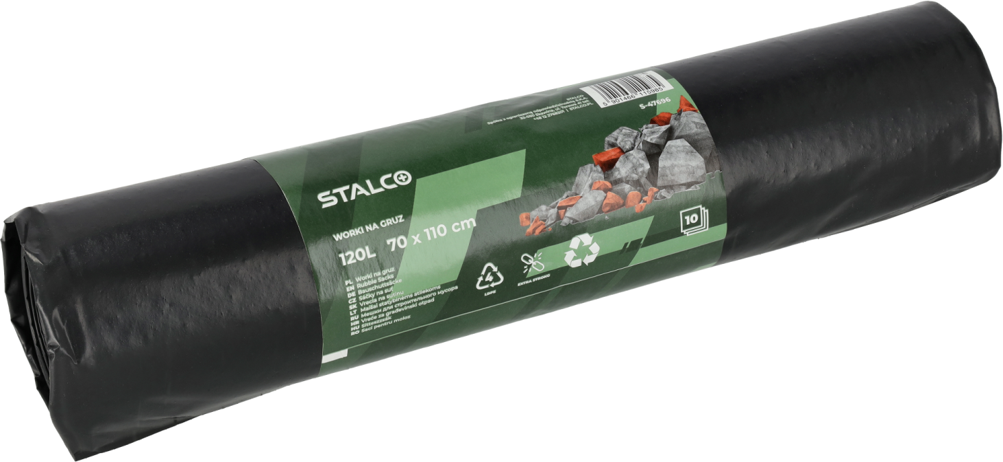 Stalco Schuttsäcke 70x110 120l 10 Stück S-47696