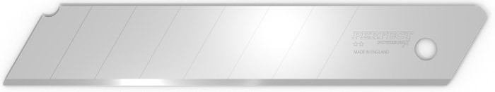 Stalco Abbrechklinge 18 Mm Silber Powermax (10 Stück) Perfect S-67465