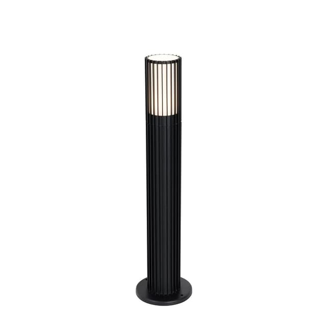 Design-Pollerleuchte für den Außenbereich schwarz 50 cm IP44 - Boris