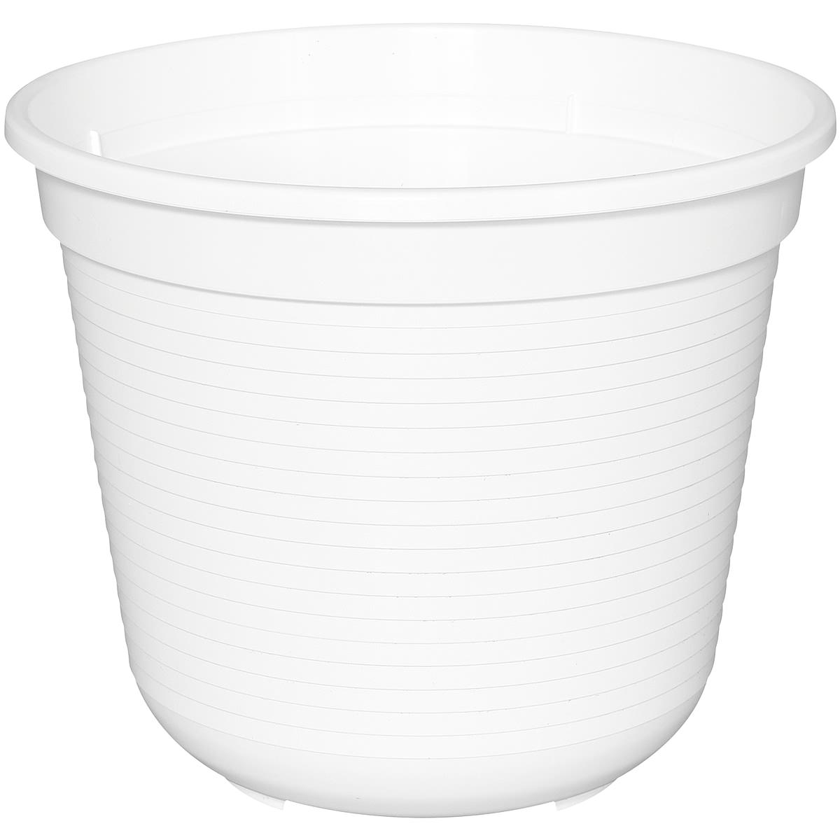Geli Blumentopf Standard Weiß Ø 18 Cm - Kunststoff