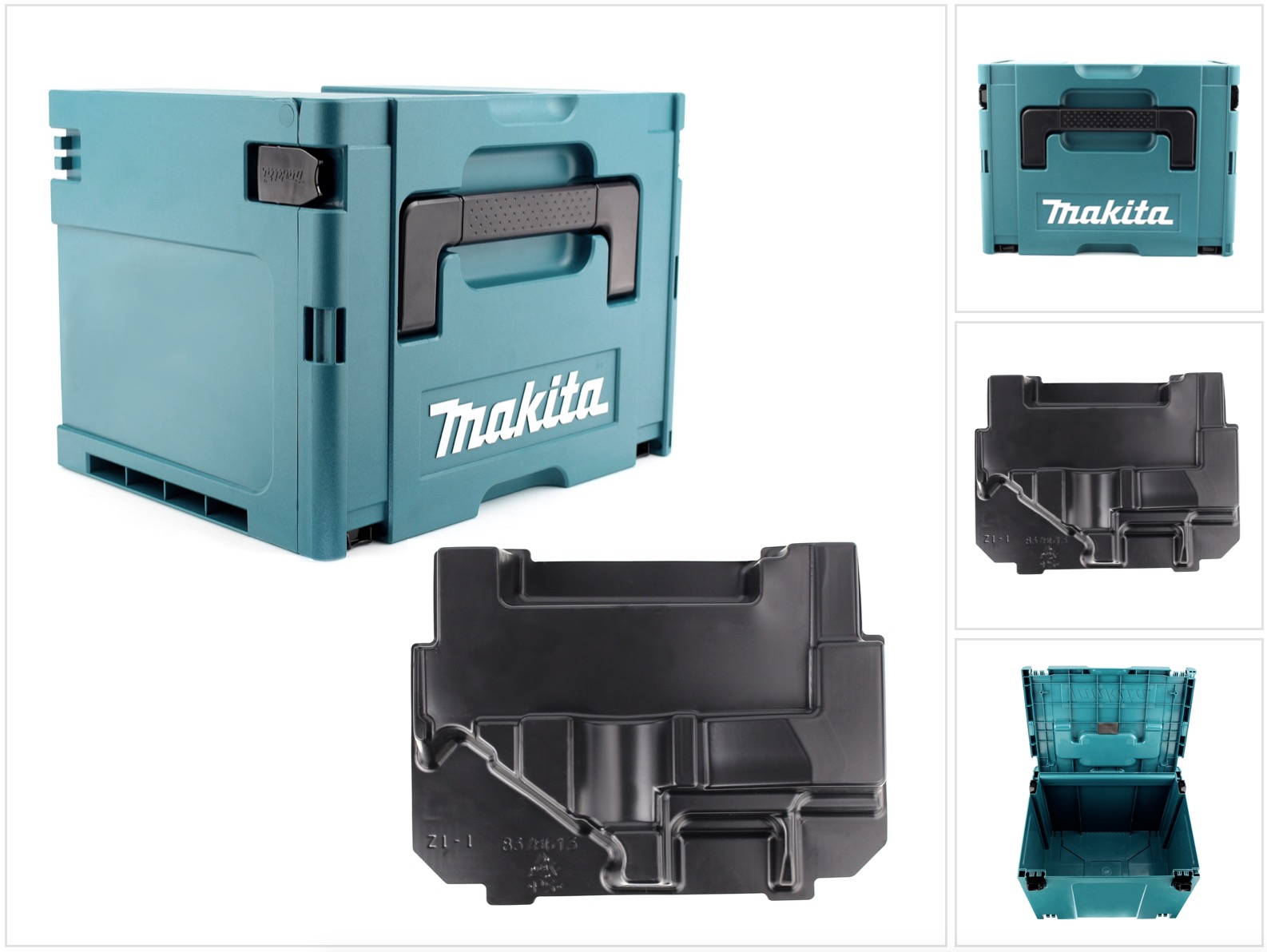 Makita Makpac 4 Systemkoffer + Einlage Für Makita Dhs 710