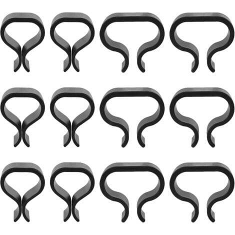 12-teiliges Set Rattan-Möbelclips, rutschfeste Möbelclips, Befestigungsclips für Gartenmöbel, Möbelklemmen für Gartenmöbel, Terrassenmöbel, Sofas,