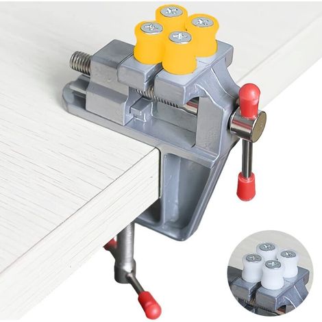 Mini-universalschraubstock Für Tischbohrmaschine – Für Heimwerkerarbeiten, Schmuckherstellung, Uhrenreparatur, Nuklear-skulpturen – Reparaturwerkzeug
