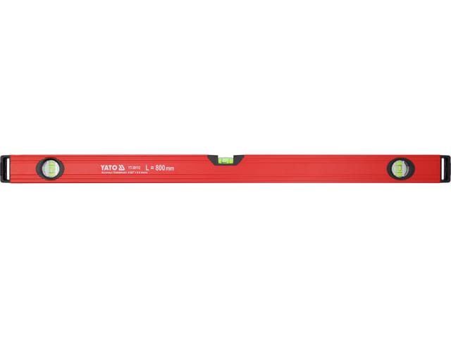 Aluminium-Wasserwaage 800 mm, 3 Libellen