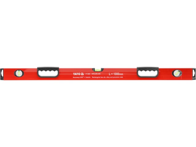 Wasserwaage 100cm 3 Libellen mit Griff