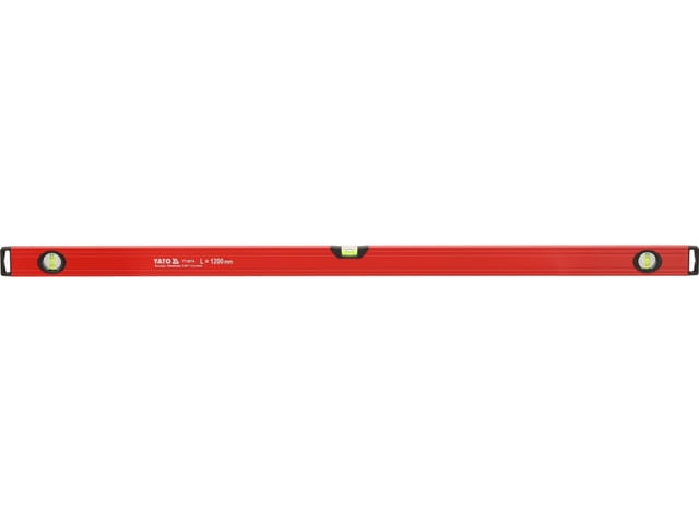 Aluminium-Wasserwaage 1200 mm, 3 Libellen
