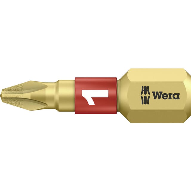 851/1 bdc PH1X25 05 056400 001 Kreuzschlitz-Bit ph 1 Werkzeugstahl legiert, diamantbeschichtet - Wera