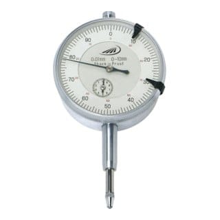 Helios Preisser - 0701103 Messuhr (ø) 58 mm 10 mm Ablesung: 0.01 mm