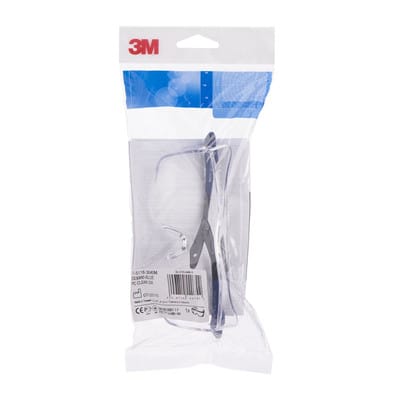 3M - aosafetyox OX3000B Schutzbrille Blau, Schwarz en 166-1 din 166-1
