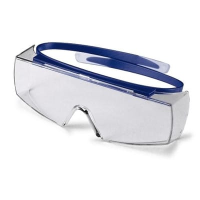 Uvex - berbrille für Brillenträger super otg, Scheibentönung: clear