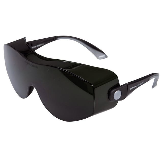 Ekastu 277 399 Schweißerschutzbrille Schwarz en 166-1 din 166-1