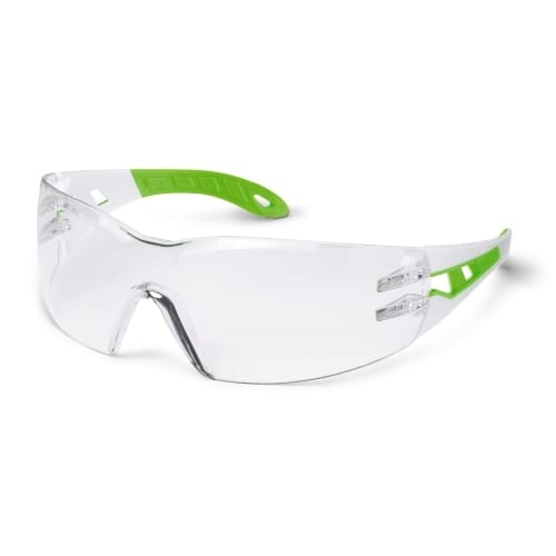 Uvex - Schutzbrille pheos s exc. as af klar weiß/grün 9192.725