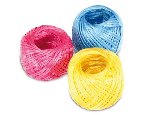 EUROTOOLS Paketschnur, 3x 50 m, 3 Farben