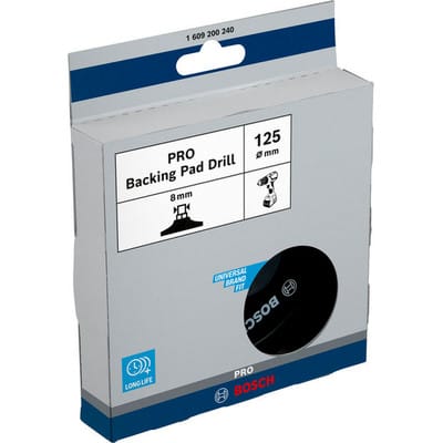 Pro Backing Pad 125 x 8 mm - 1609200240 - Bosch