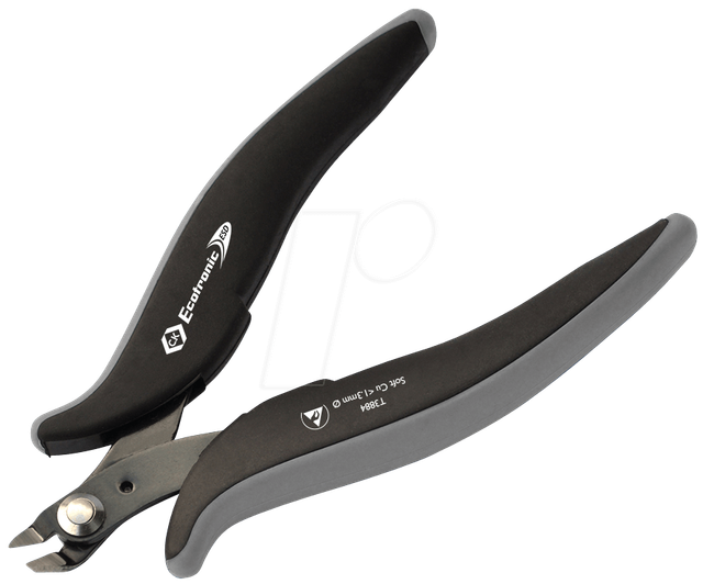 C.k Ecotronic T3884 esd Printzange ohne Facette 132 mm